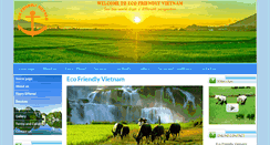 Desktop Screenshot of ecofriendlyvietnam.com