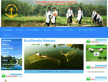 Tablet Screenshot of ecofriendlyvietnam.com